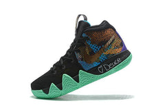 Nike Kyrie 4 Black Green Men Basketball Shoes Sale Size US 7-12