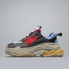 Image of Balenciaga Triple S Trainer 'Blue Red' 2018 Shoes Sneaker Sale Men Women Size 35-45