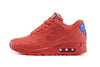 Image of Nike Air Max 90 'Independence Day Red' Shoes Sneaker Sale Men Size US 7-11