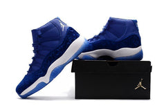 Nike Air Jordan 11 PRM Velvet Heiress Royal Blue Basketball Men Size US 7 - 13