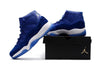 Image of Nike Air Jordan 11 PRM Velvet Heiress Royal Blue Basketball Men Size US 7 - 13