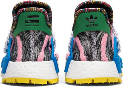 Pharrell x Adidas NMD Human Race Trail 'Solar Pack' Grey Pink Shoes Men Women Sneaker Sale All Size US 7-11