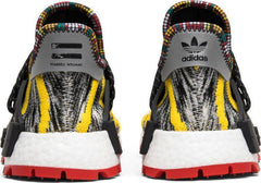 Pharrell x Adidas NMD Human Race Trail 'Solar Pack' Grey Yellow Shoes Men Women Sneaker Sale All Size US 7-11