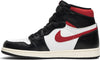 Image of Nike Air Jordan 1 High White Black Red Shoes Basketball Men Sale Size US 7-13