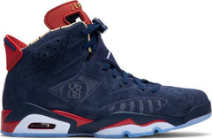 Nike Air Jordan 6 Retro 'Doernbecher' 2019 Mid Night Navy White Men Shoes Sale Size US 7-13