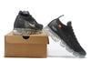 Image of OFF WHITE x Nike Air Vapormax Black  Shoes Sneakers Men Sale Size US 7-11