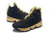 Image of Nike Lebron XV 15 Black Gold Men Shoes Sale Size US 7-12