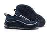 Image of Nike Air Max 97 Dark Blue White Shoes Sale Men Size US 7-11