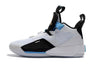 Image of Nike Air Jordan 33 White Black Blue Men Shoes Sale Size US 7-12