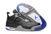 Image of Nike Air Jordan 4 Retro Black White Grey Basketball Men Size US 7 - 13