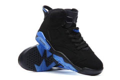 Nike Air Jordan 6 Retro Black Blue Men Shoes Sale Size US 7-13