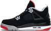 Image of Nike Air Jordan 4 Retro 'Bred' 2019 Basketball Men Sale Shoes Size US 7 - 13