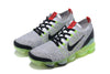 Image of Nike Air Vapormax Flyknit 3 "Neon" Grey Black White Shoes Sneakers Men Sale Size US 7-11