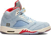 Image of Trophy Room x Air Jordan 5 Retro 'Ice Blue' Men Shoes Sale Size US 7-13