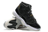 Image of Nike Air Jordan Men 11 Black White Gold Basketball Men Size US 7 - 13