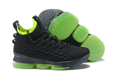 Nike Lebron XV 15 Black Green Men Shoes Sale Size US 7-12