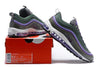 Image of Nike Air Max 97 Carbon Grey Dk Purple T Purple  Shoes Sale Men Size US 7-11