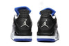 Image of Nike Air Jordan 4 Retro Black White Grey Basketball Men Size US 7 - 13