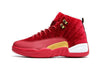 Image of Nike Air Jordan 12 Retro Red Velvet Shoes Basketball Men Sale Size US 7 - 13