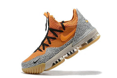 Nike Lebron XV 16 Low 'Safari' Orange Cement Men Shoes Sale Basketball  Sneaker Size US 7-12