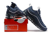 Image of Nike Air Max 97 Dark Blue White Shoes Sale Men Size US 7-11