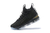 Image of Nike Lebron XV 15 Black Gold Men Shoes Sale Size US 7-12