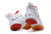 Image of Nike Lebron Soldier XII 12 SFG EP Grey White Red Men Shoes Sale Size US 7-12