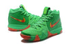 Image of Nike Kyrie 4 Green Red Orange Men Basketball Shoes Sale Size US 7-12