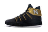 Image of New Balance Kawhi Leonard's OMN1S 'Black Gold' Shoes Men Size US 7 - 12