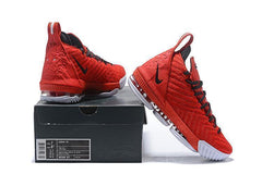 Nike Lebron XV 16 EP Red White Men Shoes Sale Size US 7-12