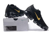 Image of Nike Air Vapormax Flyknit 3 Black Gold White Shoes Sneakers Men Sale Size US 7-11