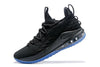 Image of Nike Lebron XV 15 Low EP Black Blue Men Shoes Sale Size US 7-12