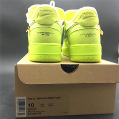 Nike OFF-WHITE VOLT X AIR FORCE 1 Shoes Basketball Men Size US 7-13