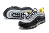 Image of Nike Air Max 97 Black Grey Yellow Shoes Sale Men Size US 7-11