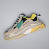 Image of Balenciaga Triple S Trainer 2.0 'Green Yellow'  Shoes Sneaker Sale Men Women Size 35-45