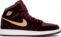 Nike Air Jordan 1 High Heiress GG 'Velvet' Shoes Basketball Men Sale Size US 7-13