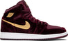 Image of Nike Air Jordan 1 High Heiress GG 'Velvet' Shoes Basketball Men Sale Size US 7-13