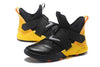 Image of Nike Lebron Soldier XII 12 SFG EP Black Yellow Men Shoes Sale Size US 7-12