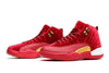 Image of Nike Air Jordan 12 Retro Red Velvet Shoes Basketball Men Sale Size US 7 - 13