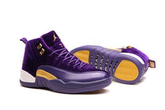 Nike Air Jordan 12 Retro Purple Velvet Shoes Basketball Men Sale Size US 7 - 13