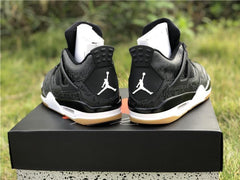 Nike Air Jordan 4 SE Retro Black White Light Gum Brown White Black  Men Shoes Sale Size US 7-13