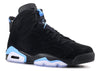 Image of Nike Air Jordan 6 Retro Black University Black Shoes Sale Size US 7-13