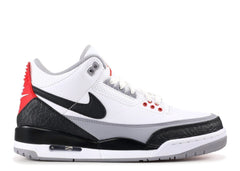 Nike Air Jordan 3 Retro NRG Tinker White Black Red Men Shoes Sale Size US 7-13