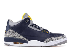 Nike Air Jordan 3 Retro Michigan PE Men Shoes Sale Size US 7-13