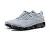 Image of Nike Air Vapormax Flyknit 2 Grey Gold Shoes Sneakers Men Sale Size US 7-11