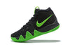 Image of Nike Kyrie 4 "Halloween" Black Green Men Basketball Shoes Sale Size US 7-12