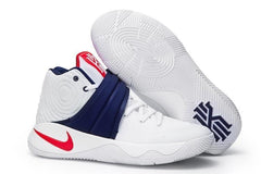 Nike Kyrie 2 USA White Navy Red Men Basketball Shoes Sale Size US 7-12