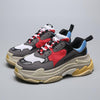 Image of Balenciaga Triple S Trainer 'Blue Red' 2018 Shoes Sneaker Sale Men Women Size 35-45