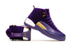 Image of Nike Air Jordan 12 Retro Purple Velvet Shoes Basketball Men Sale Size US 7 - 13