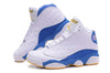 Image of Nike Air Jordan Men 13 Retro White/Blue/Yellow Basketball Men Size US 7 - 13